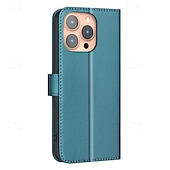 levne Pouzdra pro iPhone-telefon Carcasă Pro iPhone 16 iPhone 15 Pro Max Plus iPhone 14 13 12 11 Pro Max Plus Zadní kryt se stojánkem Magnetické Zip Retro TPU PU kůže