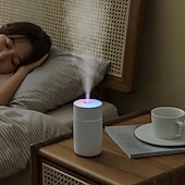 economico Umidificatori e deumidificatori-umidificatore ricarica USB luce notturna colorata piccola camera da letto desktop silenziosa 230 ml 1200 mAh