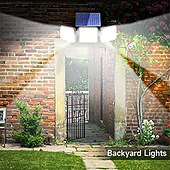 voordelige Wandverlichting buiten-zonne-energie 180led buiten menselijk lichaam infrarood drie hoofddetectie binnentuin landschap verlichting wandlamp garage weglicht 1pc