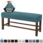 economico Copridivano-Fodera per panca ultra morbida all-inclusive in velluto elastico - fodera per panca in tessuto per la casa - elastica e resistente - perfetta per aggiungere comfort e stile alla tua panca - facile da installare e pulire