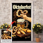 cheap Personalized Decorations-Graduation Customized Door Covers Best Graduation Gift Design Your Own Door Tapestry Personalized Custom Made Door Curtain Removable for Front Door Indoor Outdoor