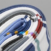 cheap Men&#039;s Socks-Men&#039;s 5 Pairs Multi Packs Socks Running Socks Casual Socks Rainbow Color Color Block Striped Sports &amp; Outdoor Daily Vacation Basic Medium Spring Fall Fashion Casual