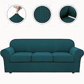 economico Copridivano-copridivano elasticizzato - copridivano elastico per una protezione all-inclusive - tessuto resistente e morbido - facile da installare e pulire - perfetto per l&#039;arredamento del soggiorno e per le case in cui sono ammessi gli animali domestici