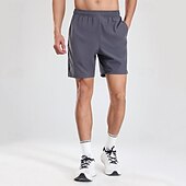 abordables Pantalones cortos de sudor-Hombre Pantalones cortos de sudor Pantalón corto Pantalones cortos de verano Bolsillo Cintura elástica Plano Comodidad Corto Deporte Diario Noche Moda Casual Negro Azul Real Microelástico