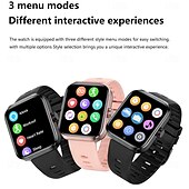 preiswerte Smartwatch-696 NX22 Smartwatch 1.78 Zoll Smartwatch Fitnessuhr Bluetooth Schrittzähler Anruferinnerung Schlaf-Tracker Kompatibel mit Android iOS Damen Herren GPS Freisprechanlage Nachrichterinnerung IP 67 46mm