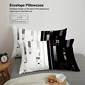 levne Sady přikrývek-Herní sada povlaků na přikrývku – obsahuje povlak na přikrývku a povlaky na polštář – zábavný a zářivý design s herní tématikou – měkká a pohodlná tkanina – ideální pro hráče a dodá výzdobě vaší ložnice hravý nádech