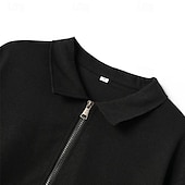 preiswerte Lässige Jacken-Herren Leichte Jacke Waffeljacke Sommerjacke Hemdjacke Urlaub Täglich Weich Tasche Frühling &amp; Herbst Einfach Mode Klassisch Revers Regulär Waffelstoff Schwarz Weiß Blau Khaki Grau Jacken