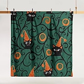 economico Set copripiumino-set copripiumino collezione halloween set 3 pezzi jack o lantern zucca super morbido delicato sulla pelle di lunga durata