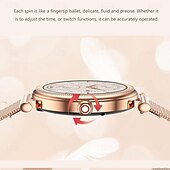 abordables Pulseras inteligentes-696 CF37 Reloj inteligente 1.27 pulgada Pulsera inteligente Bluetooth Podómetro Recordatorio de Llamadas Seguimiento del Sueño Compatible con Android iOS Mujer Hombre Llamadas con Manos Libres