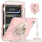 זול נרתיק iPad-לוּחַ כיסויים מכסים ל עבור Apple iPad Air 11 אינץ&#039; (2024) iPad Air 13 אינץ&#039; (2024) iPad Pro 11 אינץ&#039; (2024) iPad Pro 13 אינץ&#039; (2024) אייפד 10.9 אינץ&#039; 10 אייפד אייר 5 iPad Pro 12.9&#039;&#039; 5th iPad Pro 11