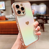 Недорогие Чехлы для iPhone-телефон Кейс для Назначение айфон 16 Айфон 15 Про Макс Плюс iPhone 14 13 12 11 Pro Max Plus Кейс на заднюю панель Блеск Блеск Блестящий Защита от удара ТПУ Покрытие