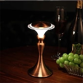 cheap Table Lamps-LED Desk Light Touch Controlled Reading Light Bar Metal Table Lamp Portable Battery Table Retro Night Light LED Restaurant Bedroom Bedside Restaurant USB Charging Light 1PC