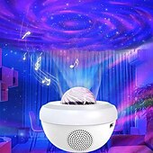 tanie Lampy projekcyjne-1 szt. Lampa projekcyjna gwiaździstego nieba Bluetooth Zasilacz USB Lampa dekoracyjna w pomieszczeniu, zdalnie sterowana