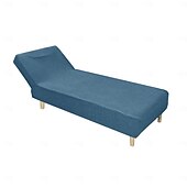 billiga Sofföverdrag-armless lounge schäslong underdrag, stretch schäslong överdrag för vardagsrum schäslong armless schäslong inomhus undercover för sovrum schäslong mjukt jacquardtyg maskintvättbar