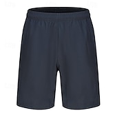 abordables Pantalones cortos de sudor-Hombre Pantalones cortos de sudor Pantalón corto Pantalones cortos de verano Bolsillo Cintura elástica Plano Comodidad Corto Deporte Diario Noche Moda Casual Negro Azul Real Microelástico