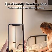 billiga Vägglampor för inomhusbelysning-led inomhusvägglampor 3-färgs ljuskälla 97cm 1st/2st 8w ip20 lång list modern nordisk rotationsvägglampa med linjärt rör för sovrumstrappa hall bakgrundsbelysning 110-240v