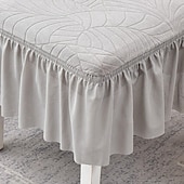 baratos Capa de cadeira-conjunto de capas de cadeira ajustáveis resistentes à água sala de jantar elástica jacquard elastano capa de assento removível capa de cadeiras de encosto alto