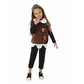 economico Costumi per bambini-buongustaio Vestiti Carnevale Costume cosplay Costumi della famiglia del gruppo di Halloween Per bambini Da ragazzo Da ragazza Costume divertente Prestazioni Carnevale Mascherata Costume di Carnevale