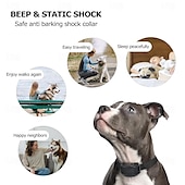 economico Addestramento e accessori educativi per cani-collare antiabbaio impermeabile super vibrante con arresto automatico: nessuno shock, nessun danno, solo amore per l&#039;allenamento!