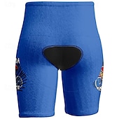 billige Shorts, tights og bukser for menn-Herre Sykkelshorts Sykkel Shorts Slank Fasong sport Grafisk Pustende Hurtigtørkende Høy Elastisitet Bekvem Gul Rosa Klær Sykkelklær