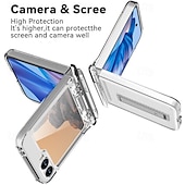 economico Cover Samsung-telefono Custodia Per Samsung Galaxy Capovolgi Z 6 Per retro Con supporto Resistente agli urti Retrò TPU ABS