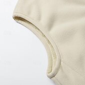 preiswerte Westen-Herren Weste für Wanderer Wander-Fleeceweste Ärmellos Shirt Außen warm Fleece-Futter Komfortabel Winter Tasche Polyester Dunkelgrau Schwarz Dunkelblau Jagd Angeln Klettern