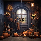 levne Halloween v interiéru-halloween okenní světla halloween dekorace led pavučina pavučina na baterie vnitřní okenní závěsná světla party domácí dekorace