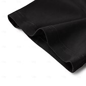 billiga Herrarnas Elite T-shirts och linnen-Herr T-shirt T-tröja Kort ärm V-hals Sommar Vår Höst Slät Mode Designer Klassisk Semester Gata Utekväll Svart Topp t-shirt för män