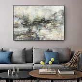 billiga Abstrakta målningar-handgjord oljemålning canvas väggkonst dekoration modern abstrakt för heminredning rullad ramlös osträckt målning