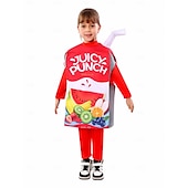 economico Costumi per bambini-buongustaio Vestiti Carnevale Costume cosplay Costumi della famiglia del gruppo di Halloween Per bambini Da ragazzo Da ragazza Costume divertente Prestazioni Carnevale Mascherata Costume di Carnevale