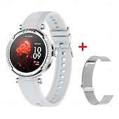 abordables Pulseras inteligentes-696 CF33 Reloj inteligente 1.27 pulgada Pulsera inteligente Bluetooth Podómetro Recordatorio de Llamadas Seguimiento del Sueño Compatible con Android iOS Mujer Llamadas con Manos Libres Recordatorio