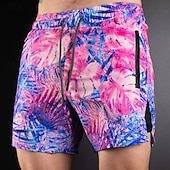 billiga Löparshorts-Herr Joggingshorts Gymshorts Tröjor Ficka Snörning Elastiskt midjeband Shorts Utomhus Sport &amp; Utomhus Sport Snabb tork Lättvikt Mjuk Maraton Löpning Träna Skräddarsydd passform Sportkläder Sportkläder
