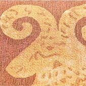olcso Jacquard szőtt kárpitok-2db jacquard szőtt kárpit gobelin aubusson fali lógó nagy kárpit reprodukció szövőszék pamutszövet 1db arany elefánt és 1db bárány belga gobelin (bojt és rúd nélkül)