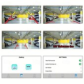 お買い得  車用バックカメラ-米国ナンバープレート 金属フレーム リアビュー バックアップカメラ CMOS HD LED ナイトビジョン