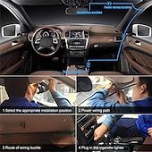 preiswerte Autofestplattenrekorder-Drahtloser Auto-DVR-Weitwinkel N8 3-Zoll-LED-Dashcam mit Nachtsicht-Auto-Recorder