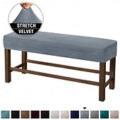 economico Copridivano-Fodera per panca ultra morbida all-inclusive in velluto elastico - fodera per panca in tessuto per la casa - elastica e resistente - perfetta per aggiungere comfort e stile alla tua panca - facile da installare e pulire