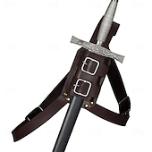 abordables Accessoires et plus-Punk &amp; Gothique Médiéval Renaissance Tenues Guerrier Homme Femmes Unisexe Pirate Halloween Mascarade Performance Mascarade Adulte Fourreau Toutes saisons