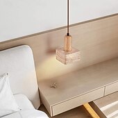 ieftine Designul cilindrului-LED pandantiv lumina din piatra design pandantiv vintage living dormitor sufragerie 110-240v