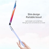 abordables Sacs, sacs à dos pour PC portables-MacBook Etuis Compatible avec Macbook Air Pro 13,3 14 16.0 pouce Dur Plastique Clair comme de l&#039;eau de roche