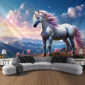 levne zvířecí tapisérie-zvíře kůň pláž závěsný gobelín nástěnné umění velký gobelín nástěnná malba výzdoba fotografie pozadí přikrývka opona domácí ložnice dekorace obývacího pokoje