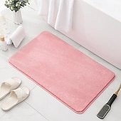 billiga Mattor-1 st mjuk och bekväm tjock plysch badmatta halkfri för badrum, sovrum, vardagsrum, vattenabsorption och halkskyddsdesign höstdekor