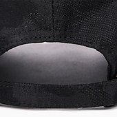 preiswerte Baseballkappe für Herren-Herren Cap Basecap Sonnenhut Kappe Schwarz Weiß Polyester Modisch Brautkleider schlicht Strasse Täglich camuflaje Glatt Einstellbar Sonnenschutz Atmungsaktiv