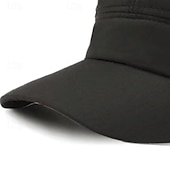 preiswerte Herrenhüte-Herren Schiebermütze Sonnenhut Kappe Schwarz Marineblau Polyester Modisch Brautkleider schlicht Strasse Täglich Buchstabe Einstellbar Sonnenschutz Atmungsaktiv