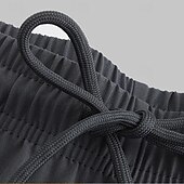baratos Shorts de moletom-Homens Shorts de moletom Calção Shorts de verão Bolsos Com Cordão Cintura elástica Tecido Conforto Curto Esportes Diário Para Noite Moda Casual Preto Cinzento Micro-Elástica