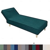 billiga Sofföverdrag-armless lounge schäslong underdrag, stretch schäslong överdrag för vardagsrum schäslong armless schäslong inomhus undercover för sovrum schäslong mjukt jacquardtyg maskintvättbar