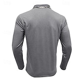 preiswerte Herren Klassisches Polo-Herren Poloshirt Golfhemd Arbeit Casual Kargen Gerippter Polokragen Kurzarm Basic Modern Farbblock Patchwork Taste Frühling Sommer Regular Fit Hellgelb Hellblau Meerblau Violett Rubinrot Aprikose