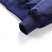 preiswerte Herrenjacken &amp; Herrenmäntel-Herren Bomberjacke übergangsjacke Ausgehen Tasche Frühling &amp; Herbst Einfach Klassisch Stehkragen Regulär Schwarz Gelb Rot Königliches Blau Hellgrau Jacken