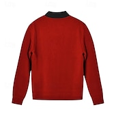 preiswerte Herrenjacken &amp; Herrenmäntel-Herren Bomberjacke übergangsjacke Täglich Leicht Tasche Frühling &amp; Herbst Klassisch Stehkragen Regulär Schwarz Gelb Rot Marineblau Königliches Blau Jacken