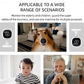 cheap Indoor IP Network Cameras-A3 IP Camera 1080P Mini Wireless Motion Detection Remote Access IR-cut Indoor Support 64 GB