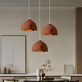economico Luci Isola cucina-lampada a sospensione moderna per sala da pranzo, lampada per isola della cucina, lampade a sospensione in stile nordico, plafoniera in stile giapponese per il lavello della cucina del corridoio